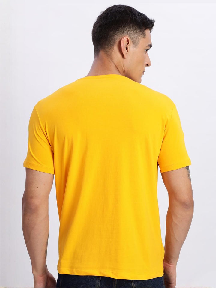 Tshirts ADRO Men Mustard