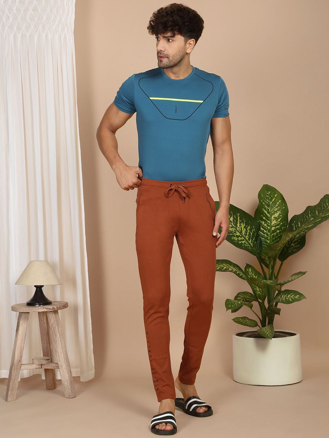 Sweet Dreams Men Mid-Rise Lounge pant