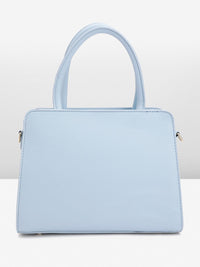 DressBerry Structured Handheld Bag with Detachable Sling Strap