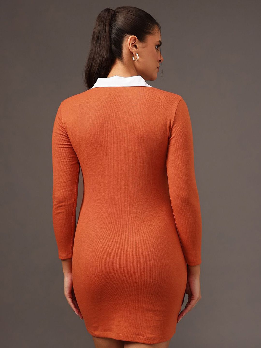 STREET 9 Bodycon Cotton Mini Dress
