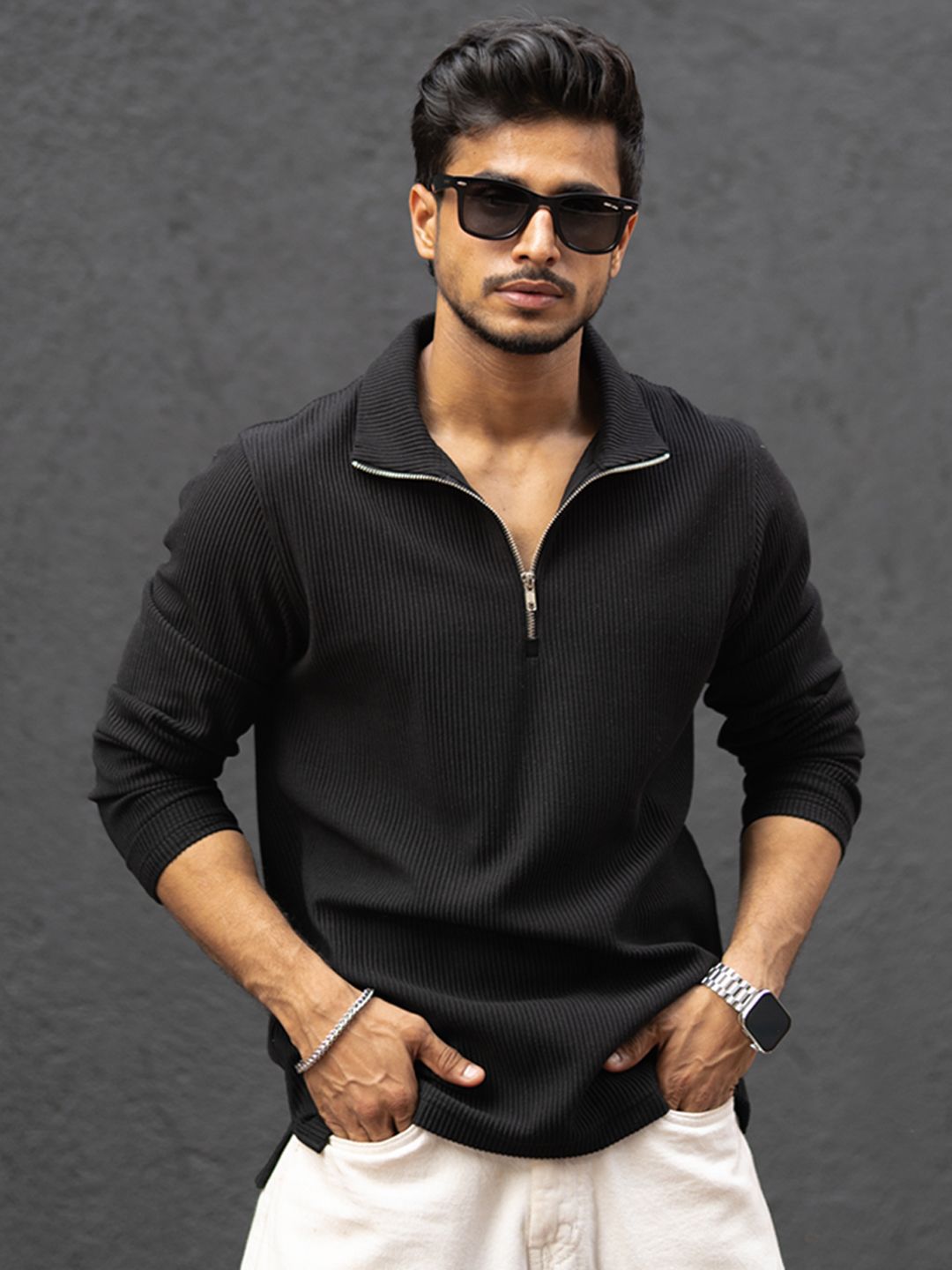 Powerlook Men Polo Collar T-shirt