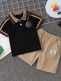 YK Boys Printed T-shirt With Shorts Clothing Set