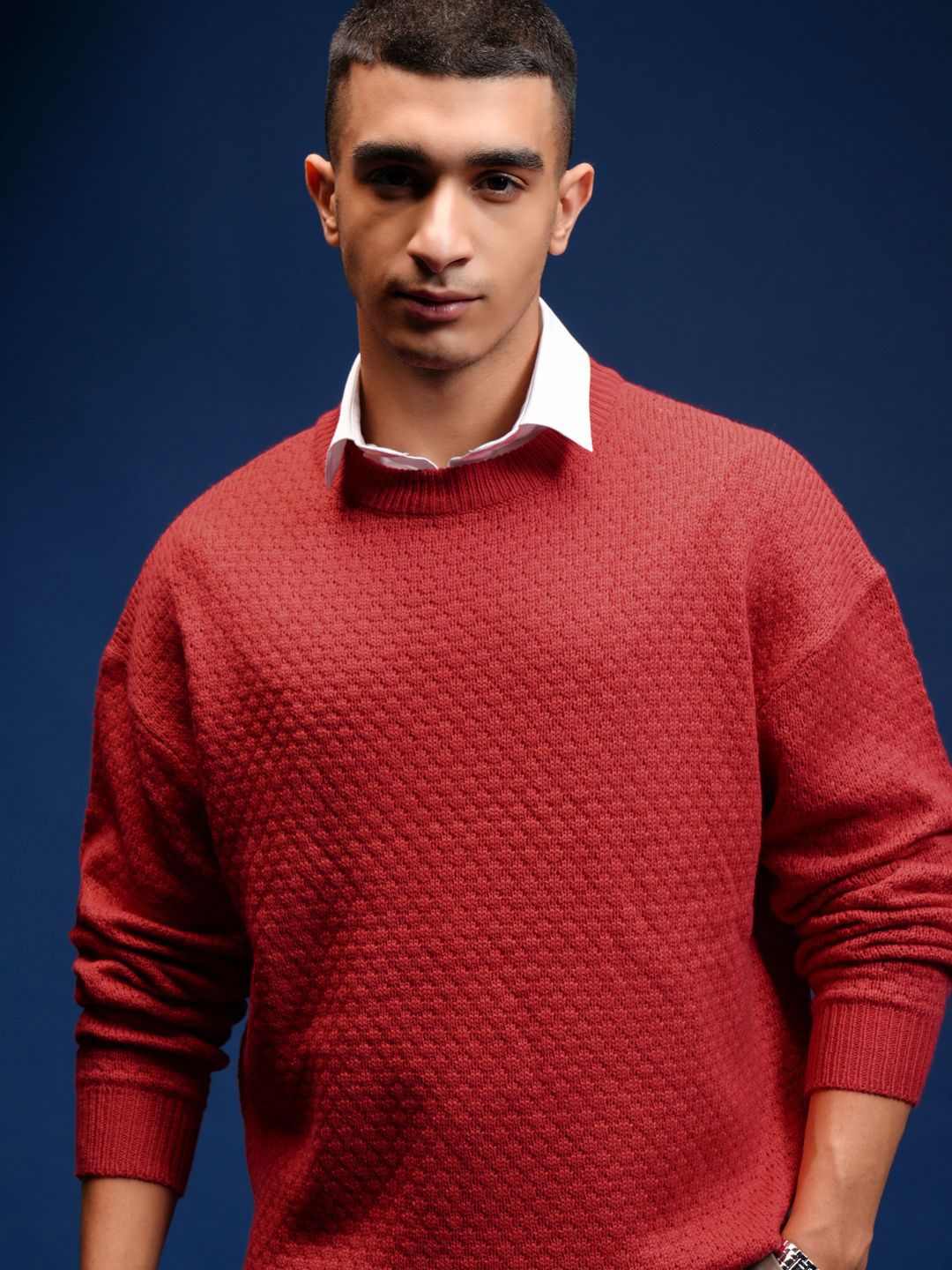HIGHLANDER Men Round Neck Pullover