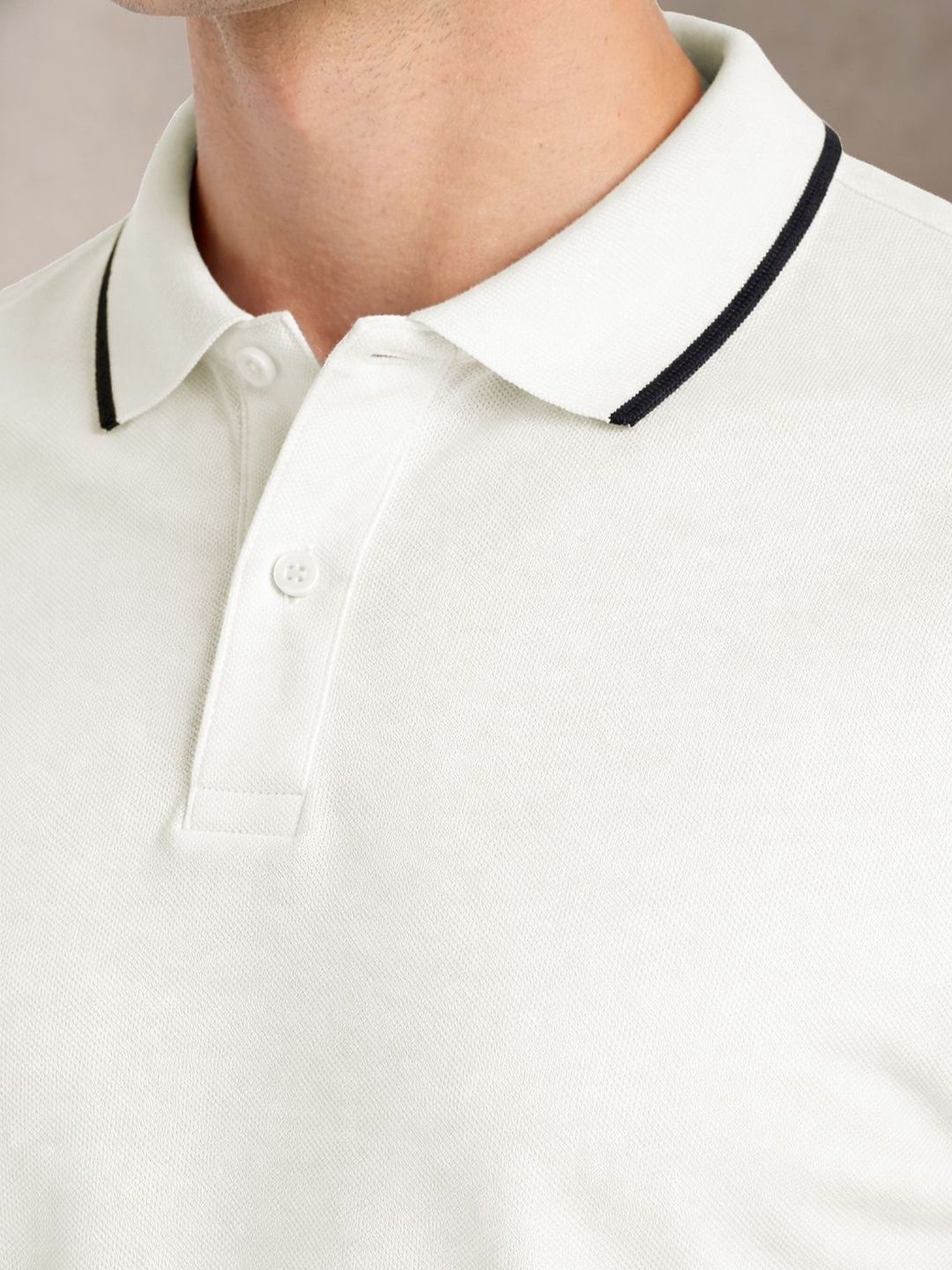 ADRO Men Polo Collar T-shirt