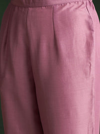 Indo Era Women Floral Yoke Design Regular Thread Work Kurta with Trousers & With Dupatta