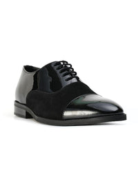 MONKSTORY Men Tuxedo Lace-ups Formal Oxfords
