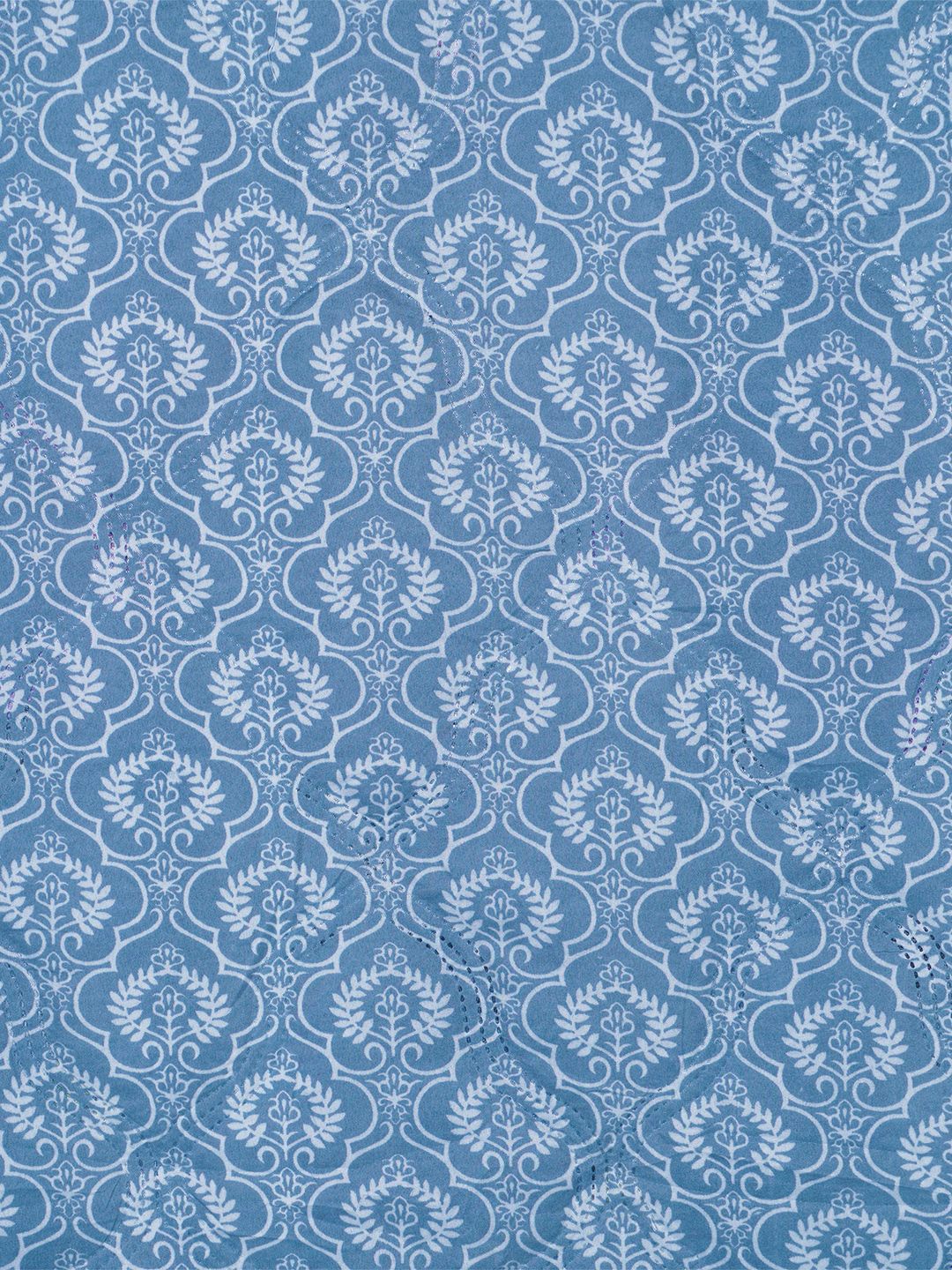 Story@home Blue & Pink Printed Reversible 120GSM AC Room Single Bed Comforter