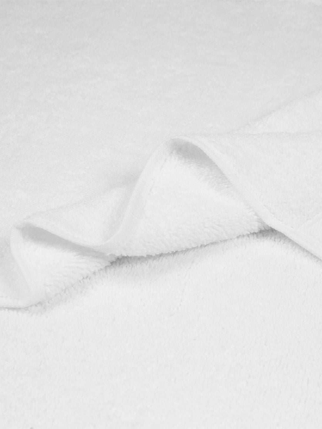 MYTRIDENT White Cotton 500 GSM Bath Towel
