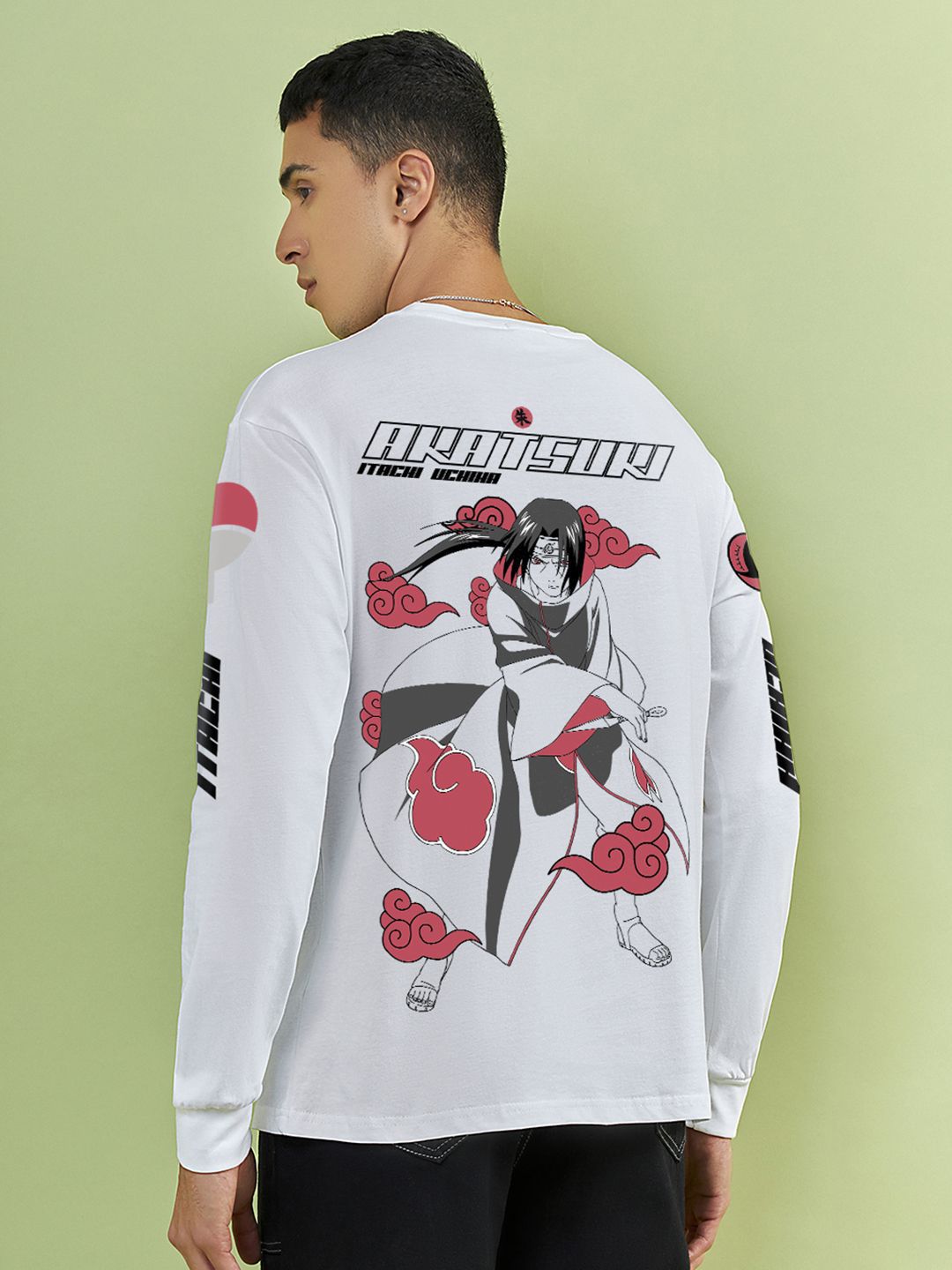 Bewakoof Men Graphic Printed Round Neck Pure Cotton Oversized T-Shirt