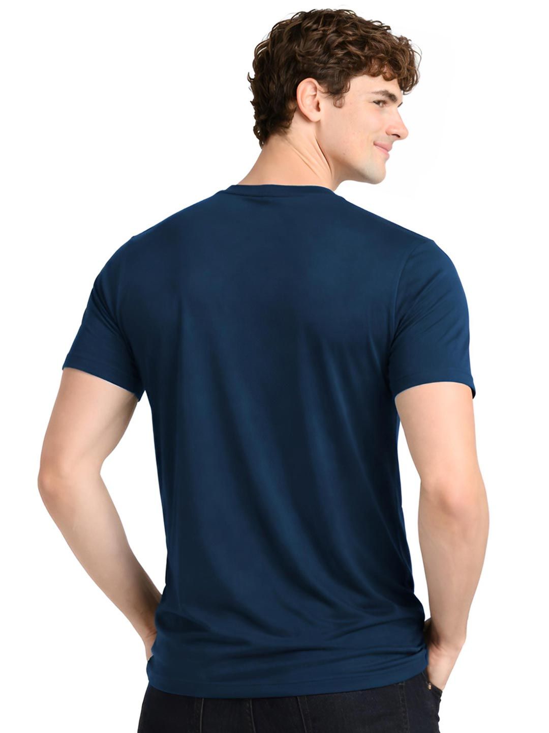 ADRO Men Brand Logo Printed T-shirt