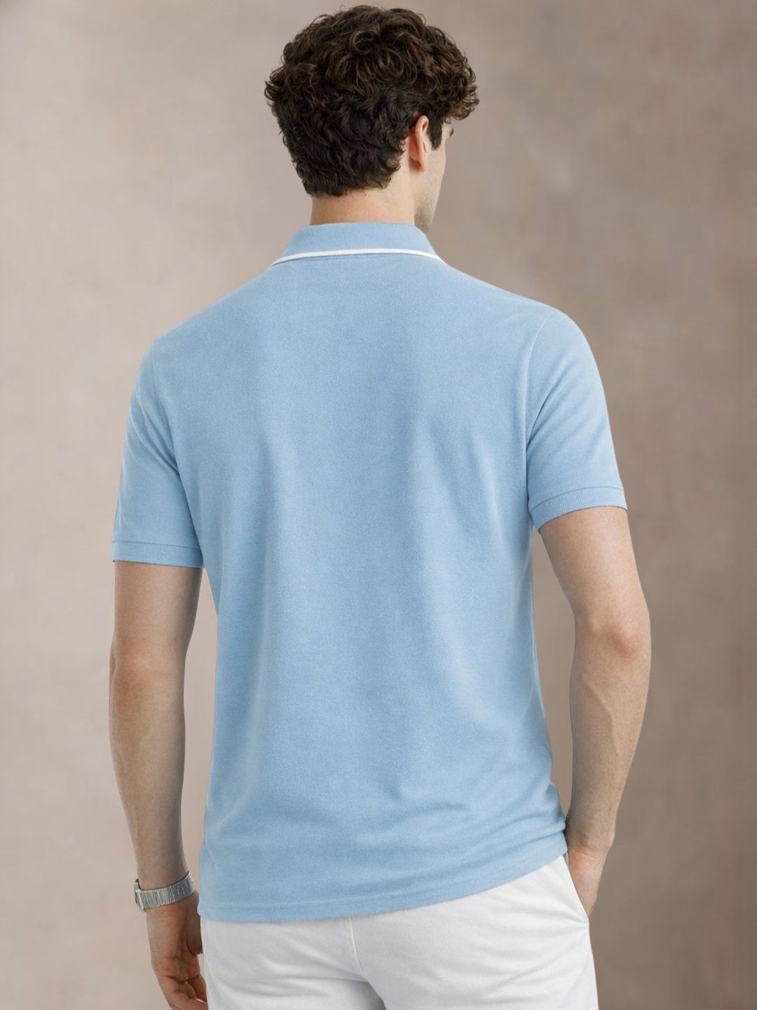 Baju-T Kolar Polo ADRO Lelaki