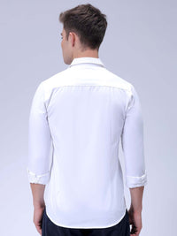 The Indian Garage Co Slim Fit Spread Collar Casual Shirt