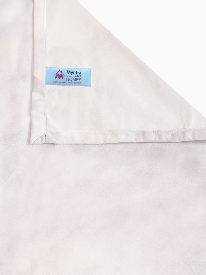 Myntra Elegant Homes Off White Floral 300 TC Cadar Katil King dengan 2 Sarung Bantal