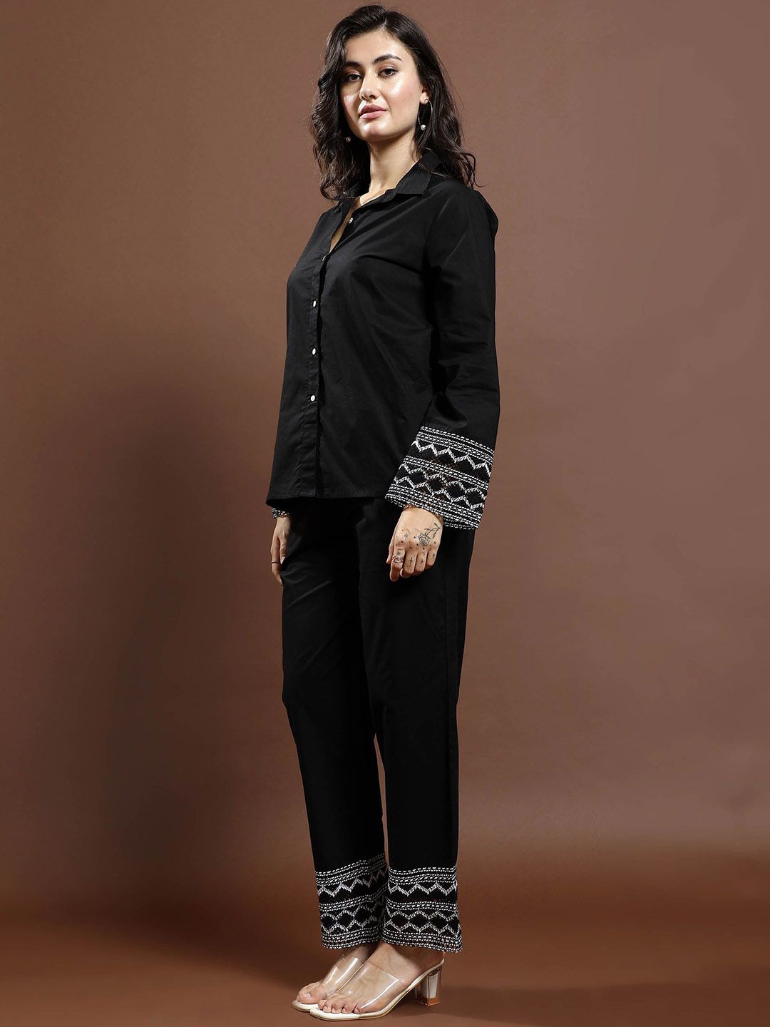 Athena Pure Cotton Shirt & Trousers