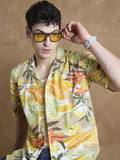 DENNISON Men Comfort Floral Tropical Printed Shirt