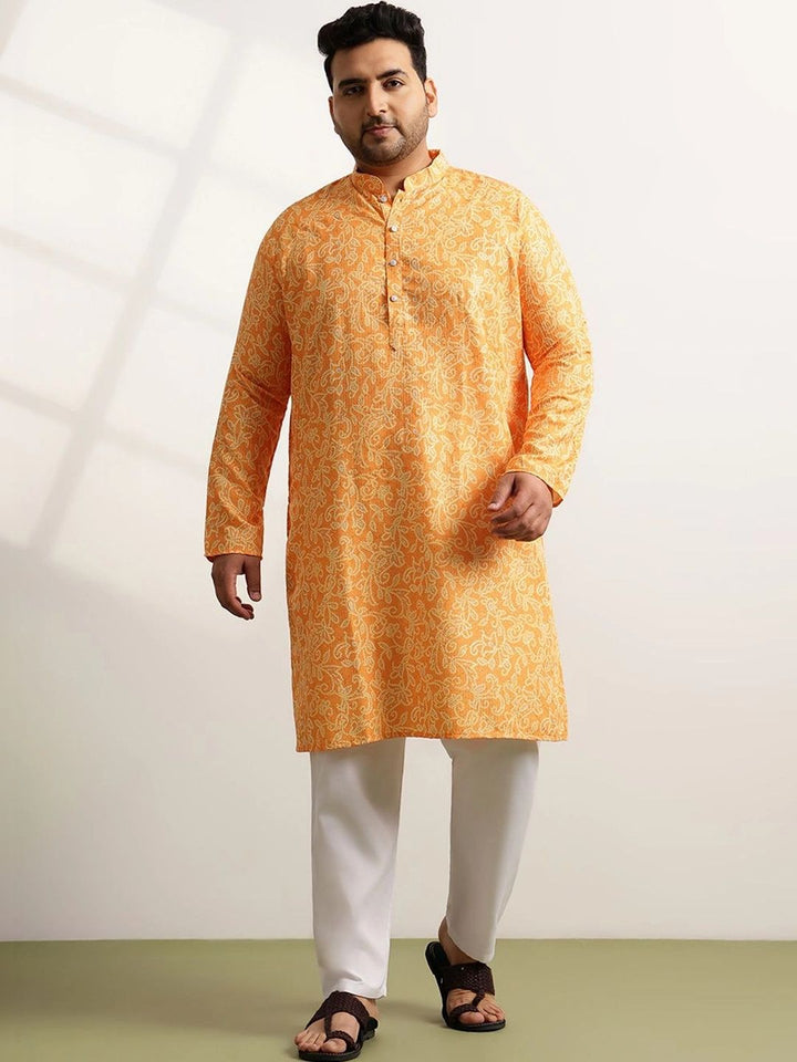 SOJANYA PLUS Motif Etnik Lelaki Bercetak Kurta