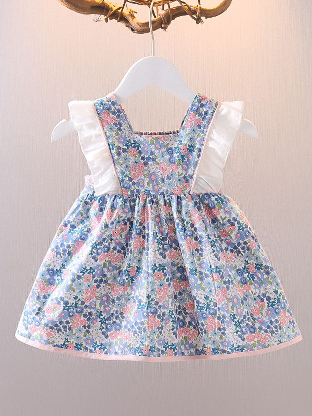 YK Girls pack of 2 Floral Printed Fit & Flare Dress