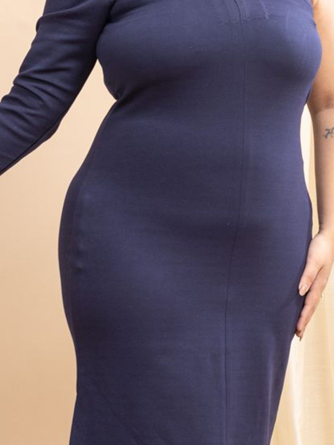 Mamicha One Shoulder Bodycon Dress