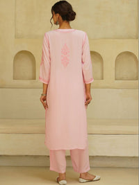 Kurta Sulam Benang Sulam Wanita Rumah Chikankari