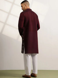 Anouk Men Ethnic Motifs Embroidered Regular Thread Work Kurta with Trousers