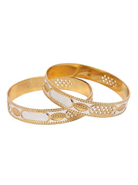 Anouk Set Of 2 Rhodium-Plated Bangles