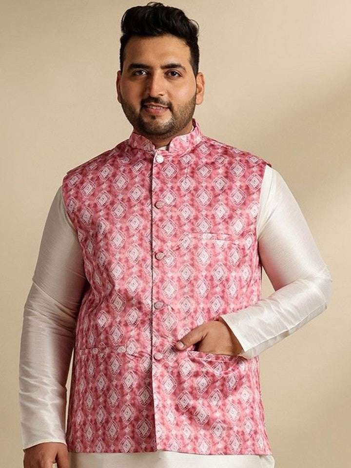 Jaket Nehru Printed SOJANYA PLUS