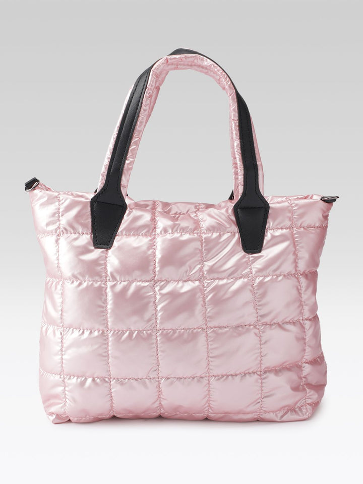 DressBerry Quilted Shopper Handheld Bag