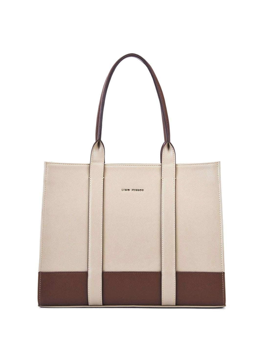 Lino Perros Oversized Structured Tote Bag with Tasselled