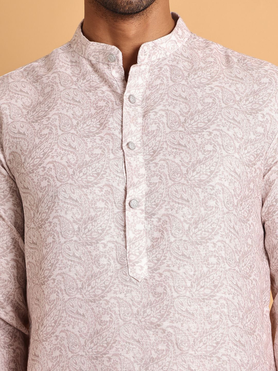 Anouk Men Paisley Printed Regular Kurta with Pyjamas