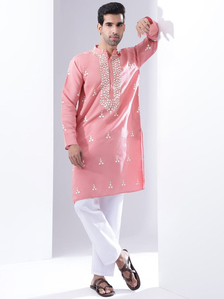 Anouk Men Ethnic Motifs Printed Kurta with Pyjamas