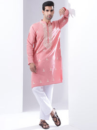 Anouk Men Ethnic Motifs Printed Kurta with Pyjamas