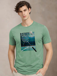 ADRO Men Sports Printed T-shirt
