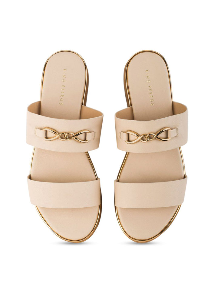 Lino Perros Women Open Toe Flats