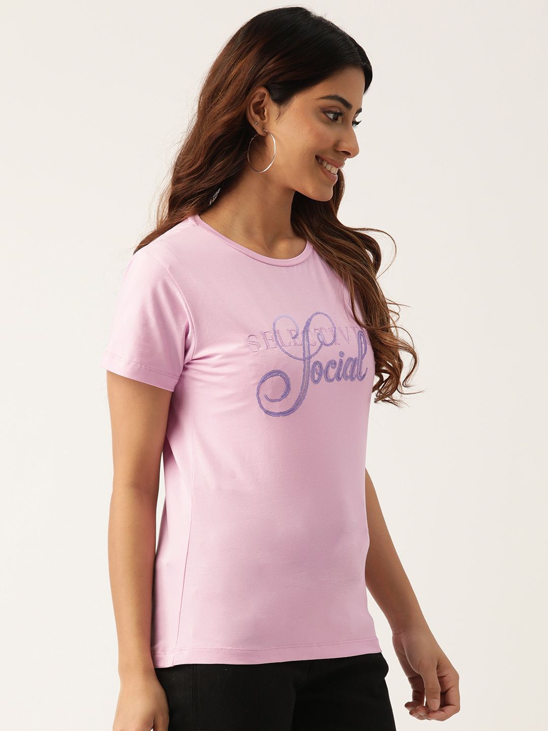 Monte Carlo Embroidered & Sequinned T-shirt