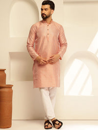 SOJANYA Kurta Lurus Labuci Sulam Geometrik