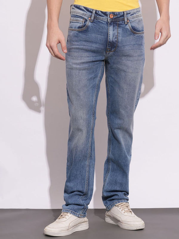 Being Human Men Classic Light Fade Stretchable Jeans