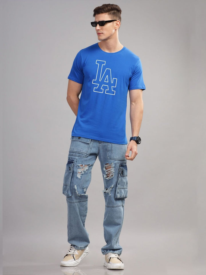 ADRO Men Printed T-shirt