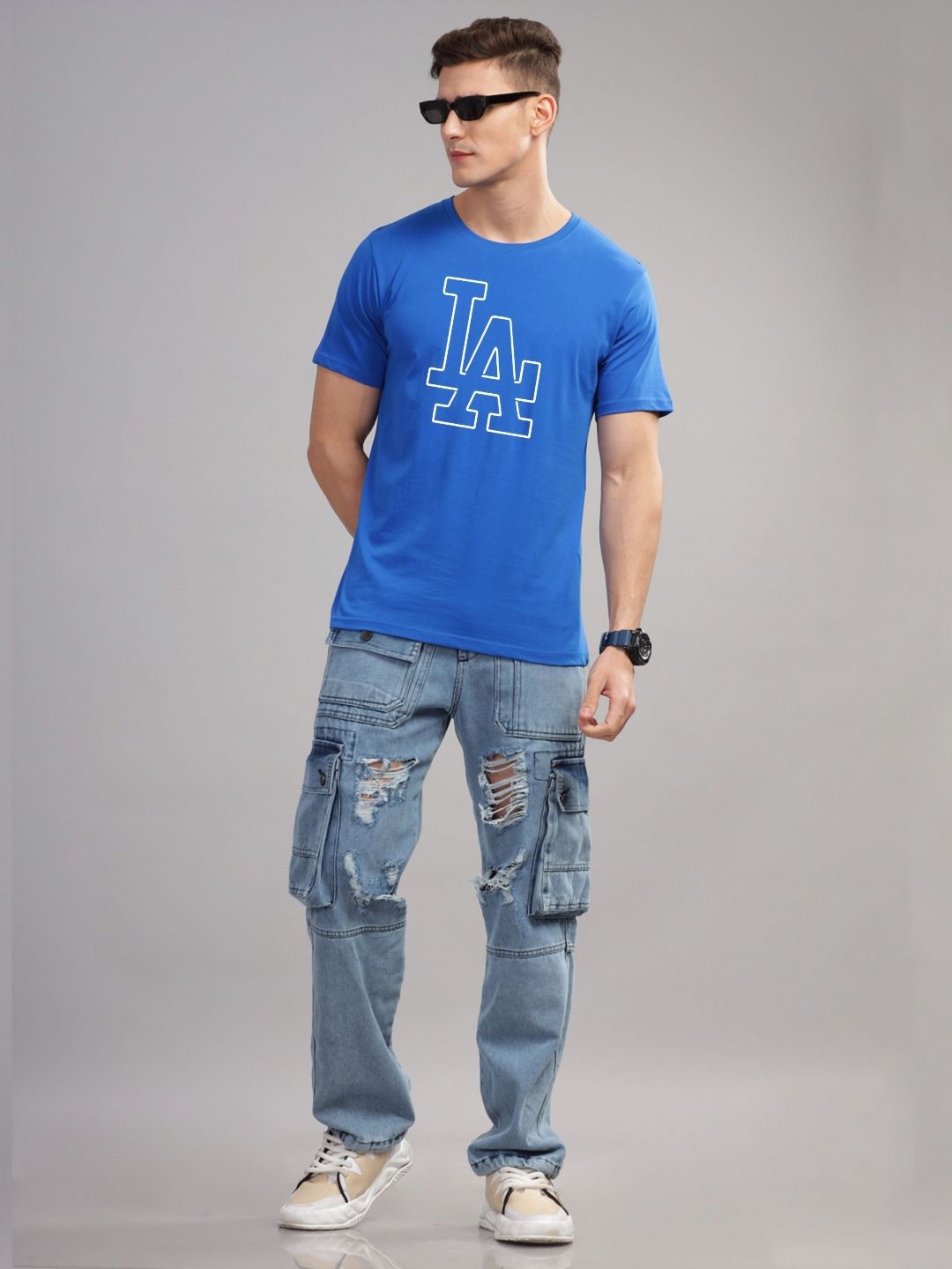 ADRO Men Printed T-shirt