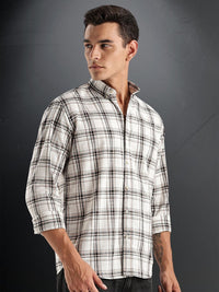 ADRO Standard Tartan Checks Checked Casual Shirt