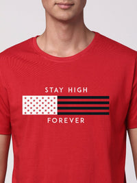 ADRO Men Graphic Printed Cotton T-shirt
