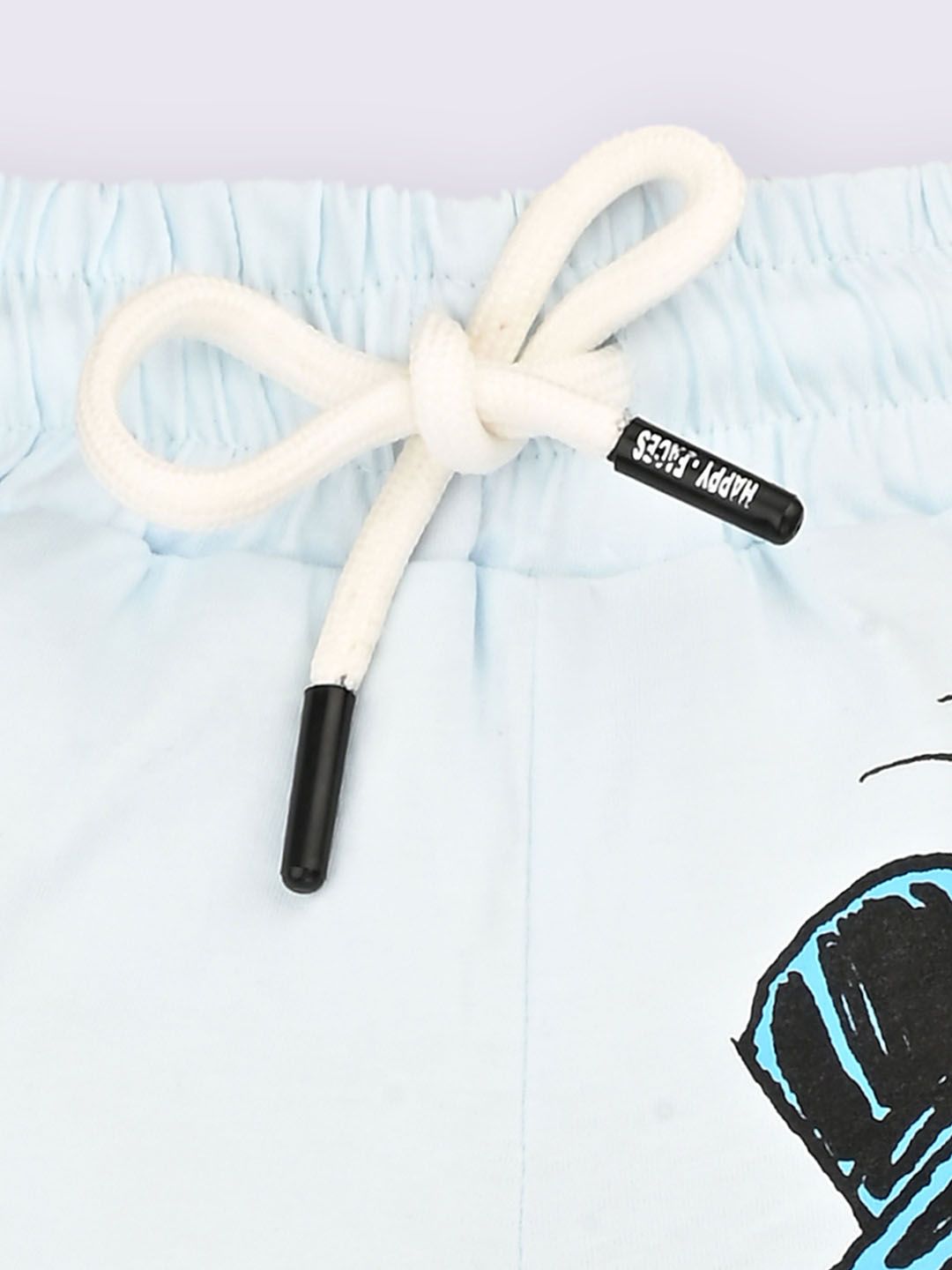 Happy Faces Boys Peanuts Printed Cotton Shorts