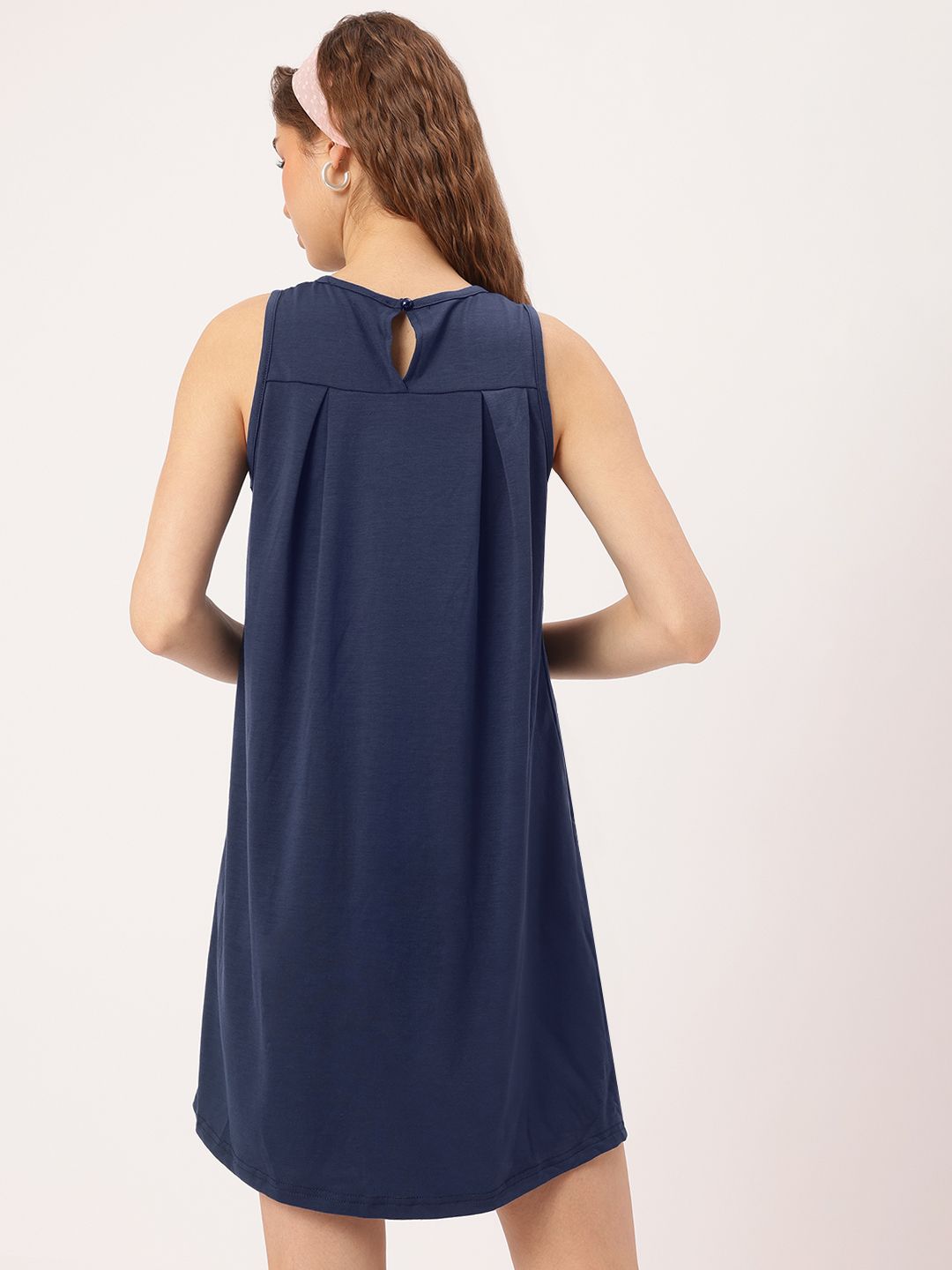 DressBerry City Chic Pleated Trendsetter Mini Dress
