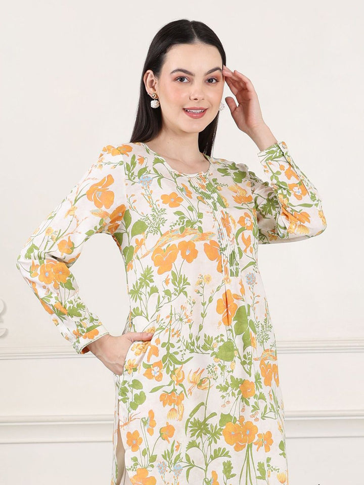 W Printed Tunic