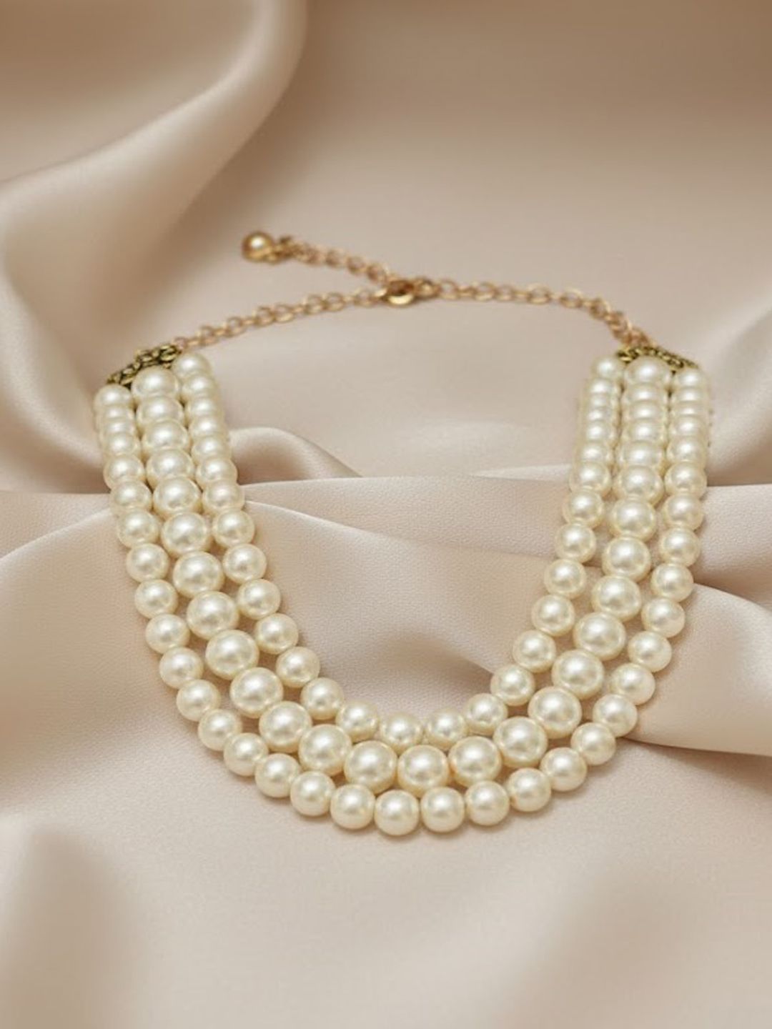 PANASH Brass Gold-Plated Necklace