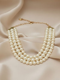 PANASH Brass Gold-Plated Necklace