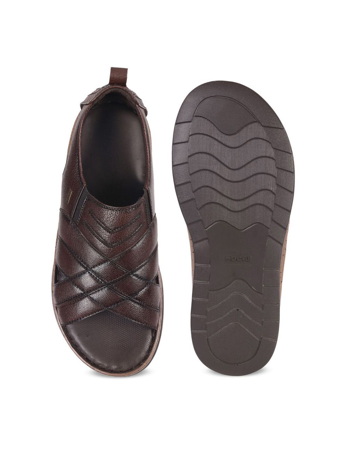 Mochi Men Leather Comfort Sandals