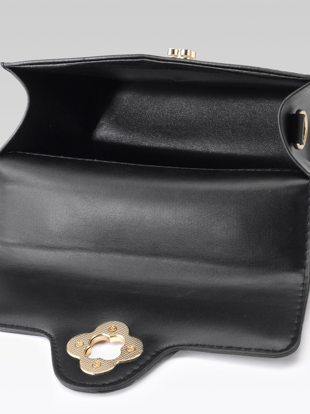 DressBerry Printed Structured Satchel Bag