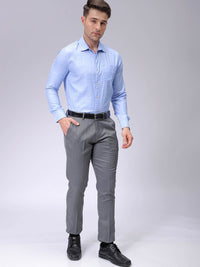 The Indian Garage Co. X Luxe Men Spread Collar Checked Cotton Slim Fit Formal Shirt
