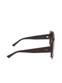 Idee Wanita Cermin mata hitam bujur dengan lensa lensa yang dilindungi UV3035c3sg