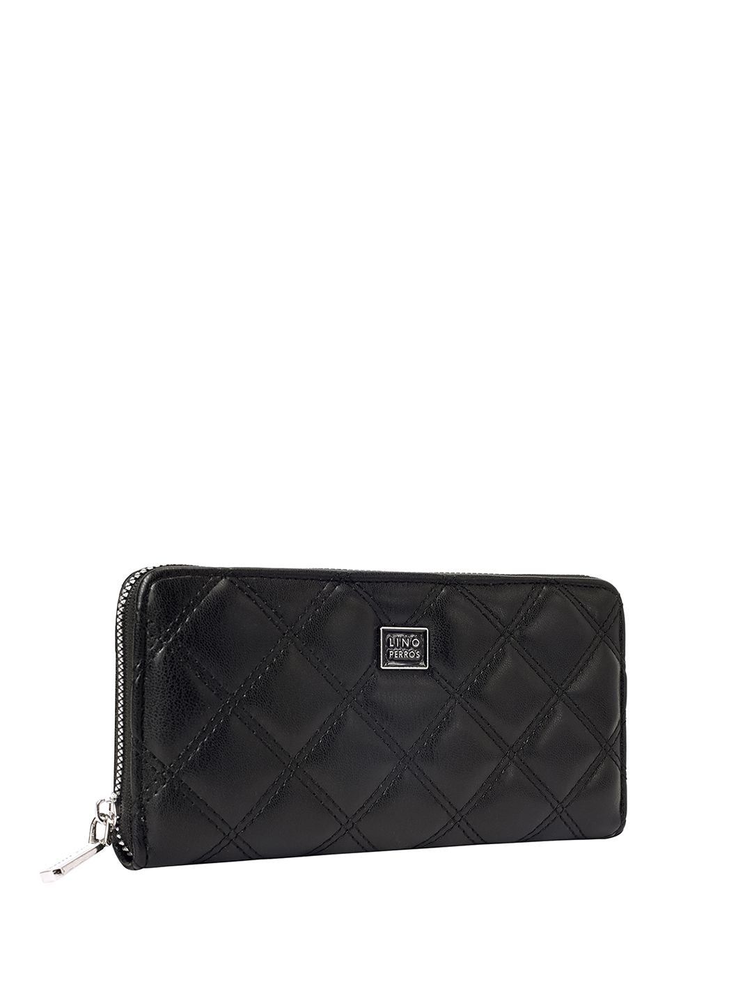 Lino Perros Women Quilted Zip Around Wallet